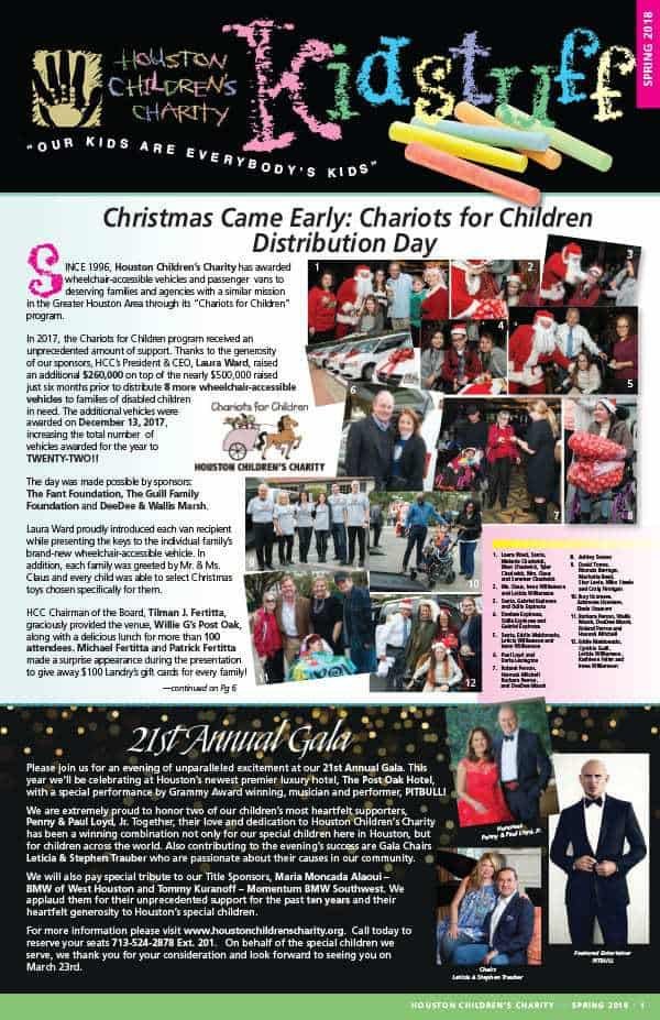 2018 Spring Newsletter